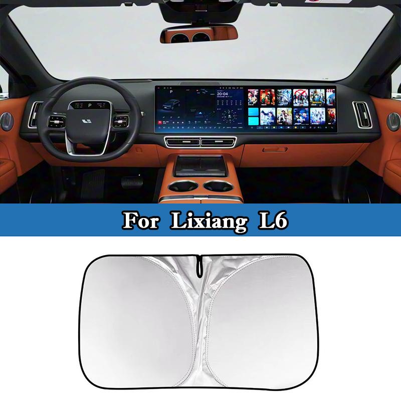 For Leading Ideal LiXiang L6 L7 L8 L9 ONE Mega Car Windshield Sunshade Cover Front Window Sunshade UV Protection Accessories
