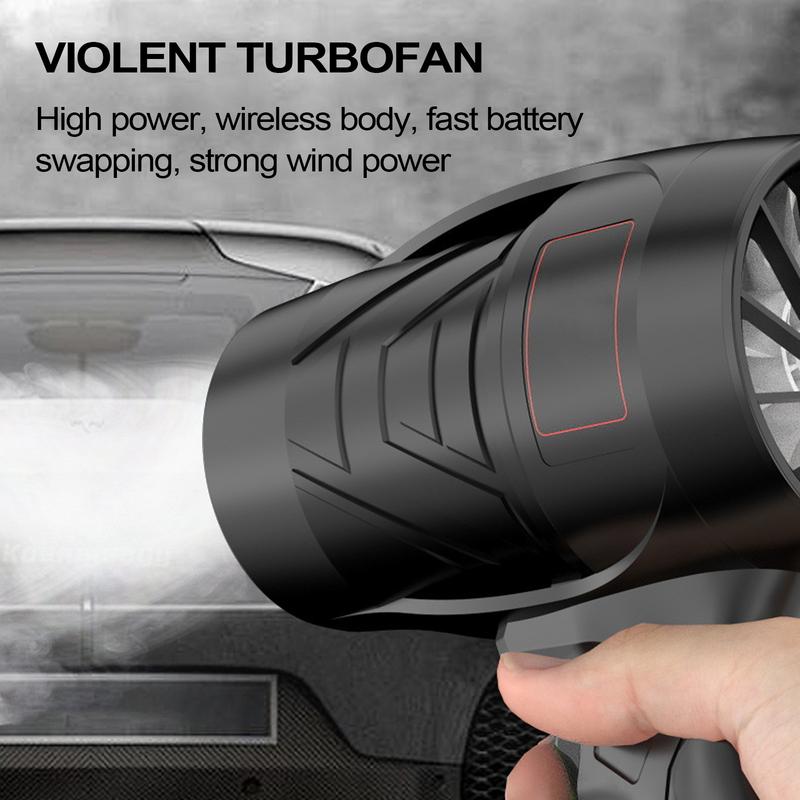 Portable Strong Suction Leaf Blower Cordless Home Cleaning Equipment Handheld Dust Collector Compressed Car Dust Blowers