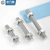 GUWANJI 304 Stainless Steel Threaded Rod & Hex Nut Kit