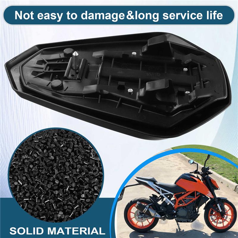 

NEW-For 125 200 250 390 Duke 2017-2025 Motorcycle Rear Pad Glossy Black Pillion Passenger Seat Cover Fairing KTM200