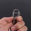 Snap Clip Stainless Steel Wire Snap Clip Stainless Steel Carabiner Key Ring  Outdoor Tools