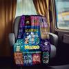 Reading Customize Your Name Rv Blanket Cozy Soft Lightweight Allseason Multipurpose Blanket For Travel Camping Picnics Sofas Rvs Beds Living Rooms