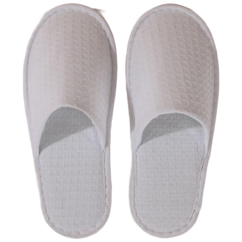 Портативные одноразовые вафельные тапочки (5 пар)