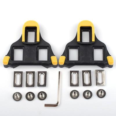 Self-Locking Cleat Set for Road Bike Cycling Shoes