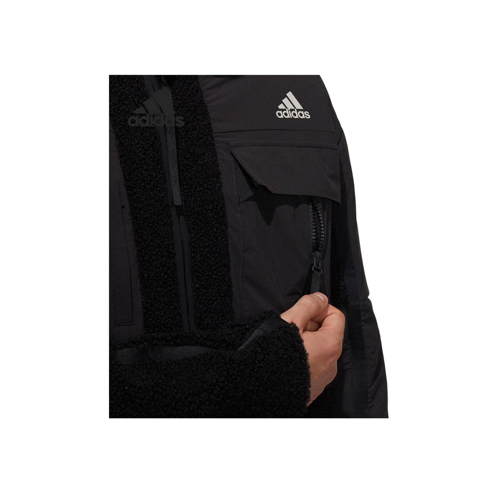 adidas Sport Lifestyle Serie Kapuzenjacke Warm Reißverschluss Freizeitjacke Herren Jacken Schwarz H13792