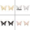 Butterfly Korean Temperament Stainless Steel Earrings - Versatile and Stylish Small Earrings for Women.