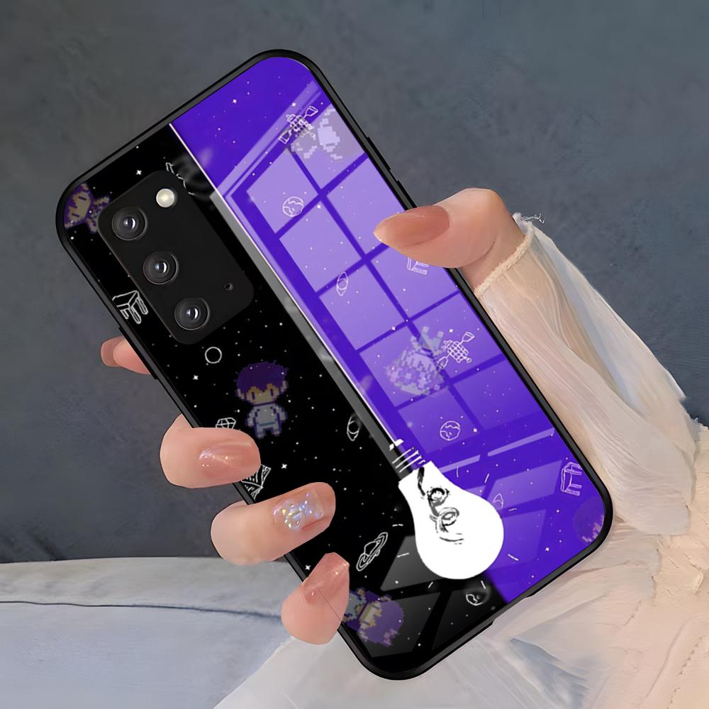 

O-Omori Game Phone Case For Samsung A25 A13 A33 5G A54 A36 A35 A56 A52 A14 Shockproof Glass Cover Samsung A12 4G