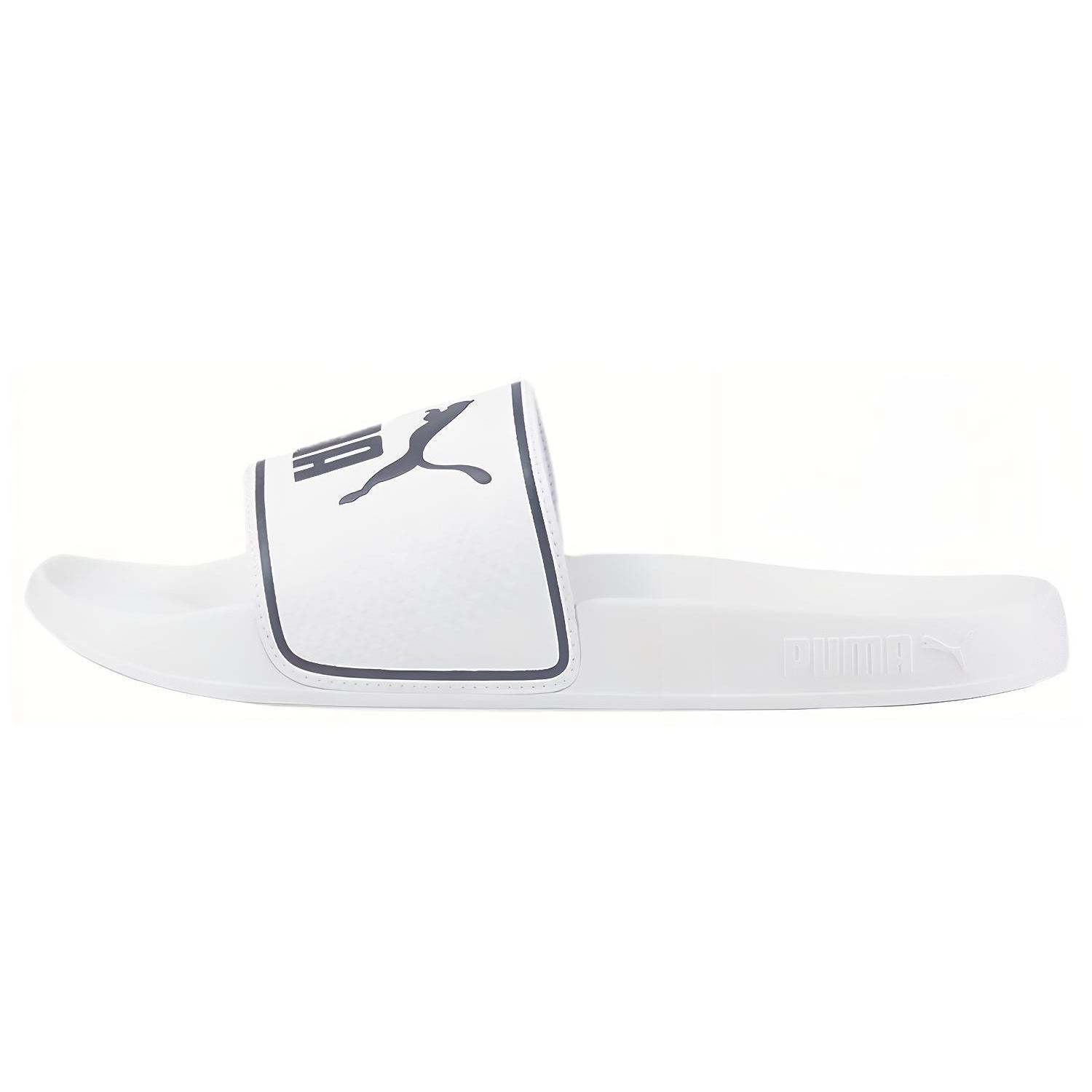 PUMA Leadcat 2.0 Slide White Black Men s 384139-02 EU 39