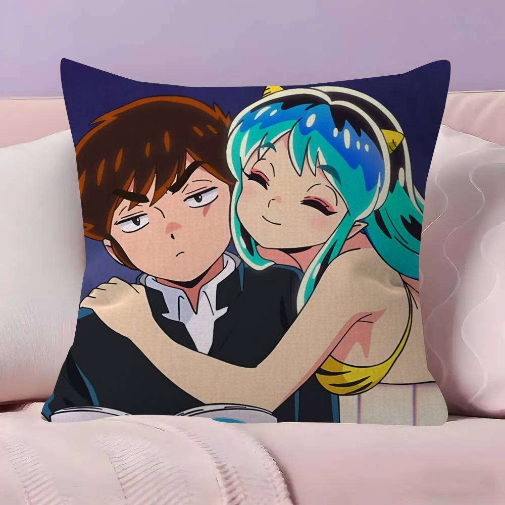 Urusei Yatsura Anime 4545cm Cushion Cover Pillow Cover Decor Pillowcase Home Pillowcase for Couch Pillow