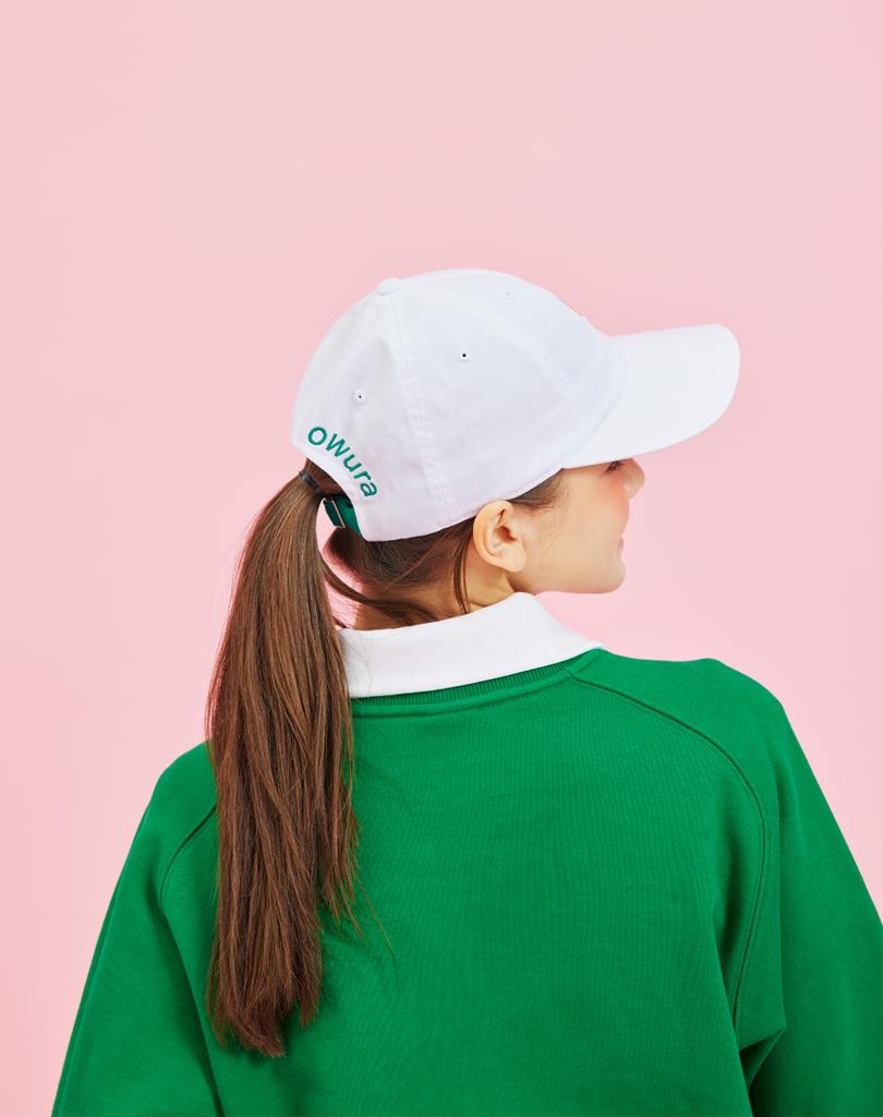 OWURA Logo Ball Cap_White