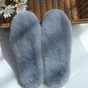 Insoles, Thick Warm Wool Insoles Fluffy Fleece Replacement for Shoes Boots Slippers