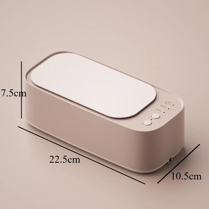 USB Ultraschallreiniger 45000Hz Wiederaufladbar Tragbar Hochfrequente Vibration Brillen Schmuck Reinigungsmaschinen Haushalt