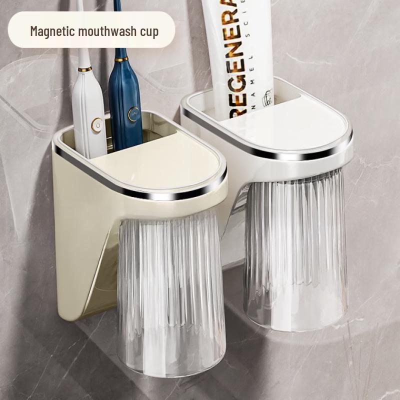 MDNG Magnetic Wall-Mounted Toothbrush Holder