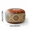 PU Leather Ottoman Pouf Foldable Storage Ottoman New Floor Seat Cushion  Multipurpose Storage