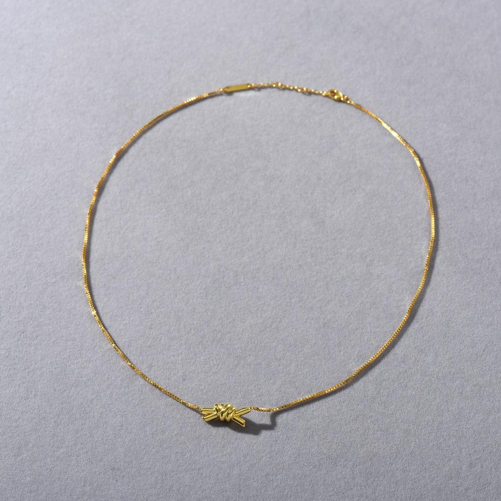 Stylish Niche Design, Advanced Daily Versatile Temperament, Personalized Creative Knotted Earrings, Bracelets, Necklaces