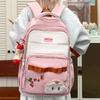 Schoolbag New Ins Trendy, Simple, Lightweight and Large-capacity Schoolbag, Junior High School and High School Students Versatile Travel Backpack