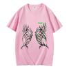 Summer New Cotton Short Sleeve T-Shirt Gothic Casual Fashion Couple Tops For Men Women