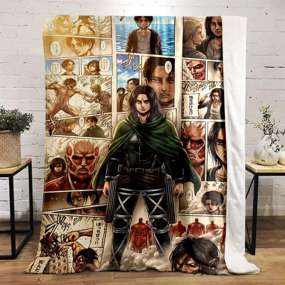 Battle scenes, dramatic confrontations, and a central cloaked character. for all seasons blanket lunch break throw gift