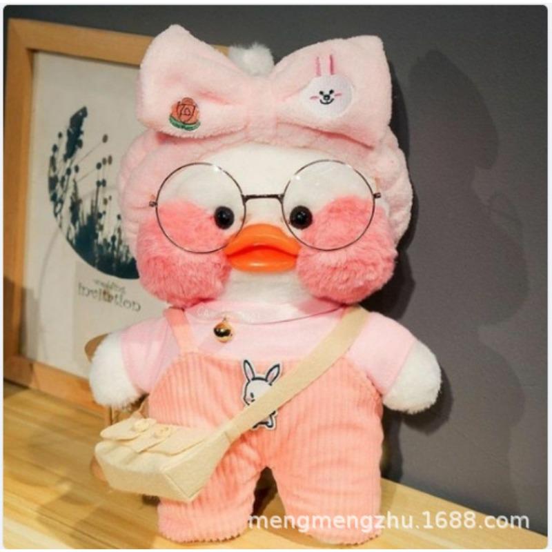 Hoodie Hyaluronic Acid Duck Plush Toy Doll Doll Hyaluronic Acid Little Yellow Duck Birthday Gift for Women