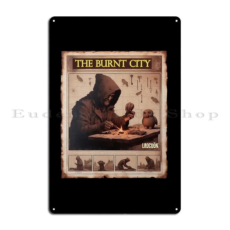 Laocoon In The Burnt City Metal Sign Poster Classic Cinema Cinema Character Personalized Tin Sign Poster 20x30cm(7.8x11.8inch)