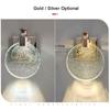 Krystall Vegglampe LED Loft Vegglampe BH Moderne Sconce Lampe For Hjem Stue Minimalistisk Soverom Bad Innredning Salong
