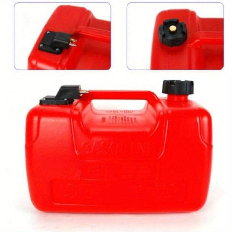 3.2 Gal Portable Fuel Gank Tank for Outboard Engine Boat, 14.57*11.81*10.63 Inch