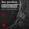 USB Cable Organizer Winder Ties for Mouse Earphone PC Cord Management