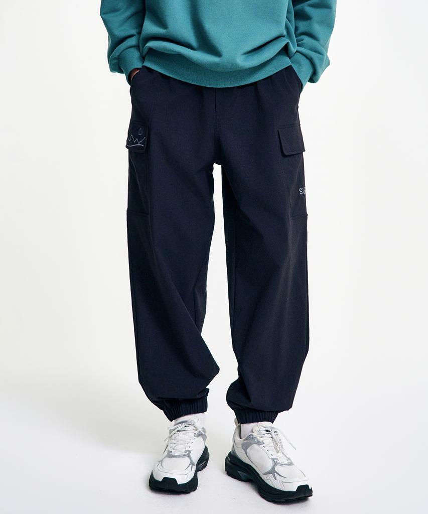 SUPRA Mountain Cargo Jogger Pants (Black)