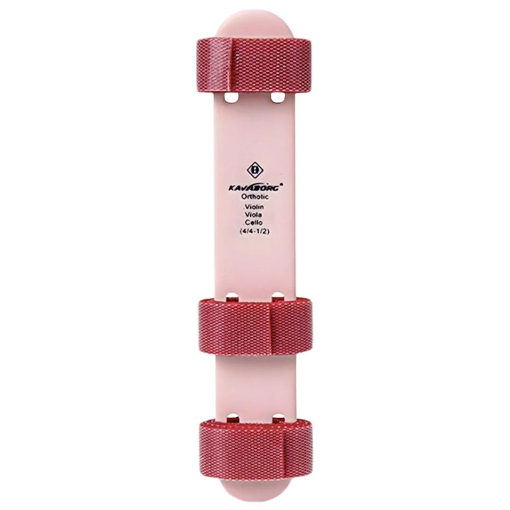 

4/4-1/2 Violin Hand Corrector Violin Wrist Practice Aid Violin Practice Wrist Appliance Aid Aid Teaching Tool Accessories рожевий