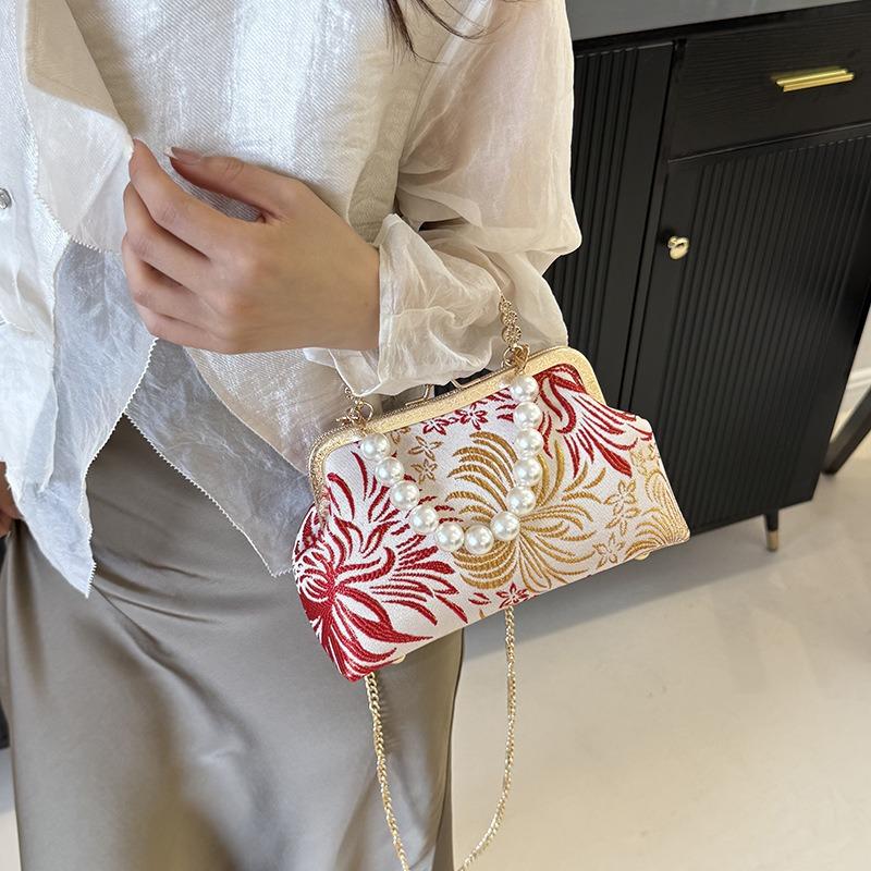 Summer Fashion Messenger Bag Bag New Handbag Women's Hanfu Cheongsam Shell Bag