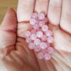 Natural Stone Gemstone Rose Quartz Round Spacer Loose Beads 4mm 6mm 8mm 10mm