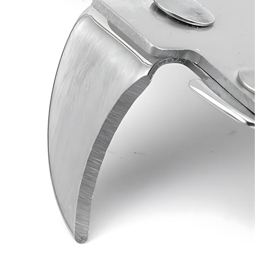 430 Edelstahl-Garnelenkopf-Dosenöffner, manueller Dosenöffner für Küche/Reise/Camping, Dosenöffner