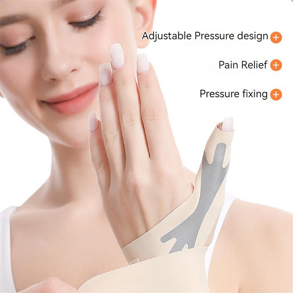 1Pcs Light Thin Thumb Tendon Sheath Wrist Guard Anti Sprain Thumb Protective Sleeve Orthodontic Pressure Wrapped Wrist Guard