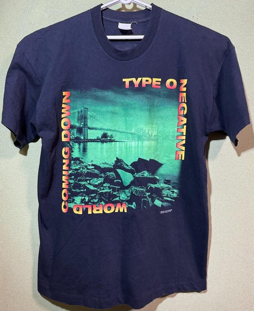 

TYPE O NEGATIVE 90s 1999 WORLD COMING DOWN VINTAGE TShirt Fallout Car PA4023 Unisex T-Shirt M