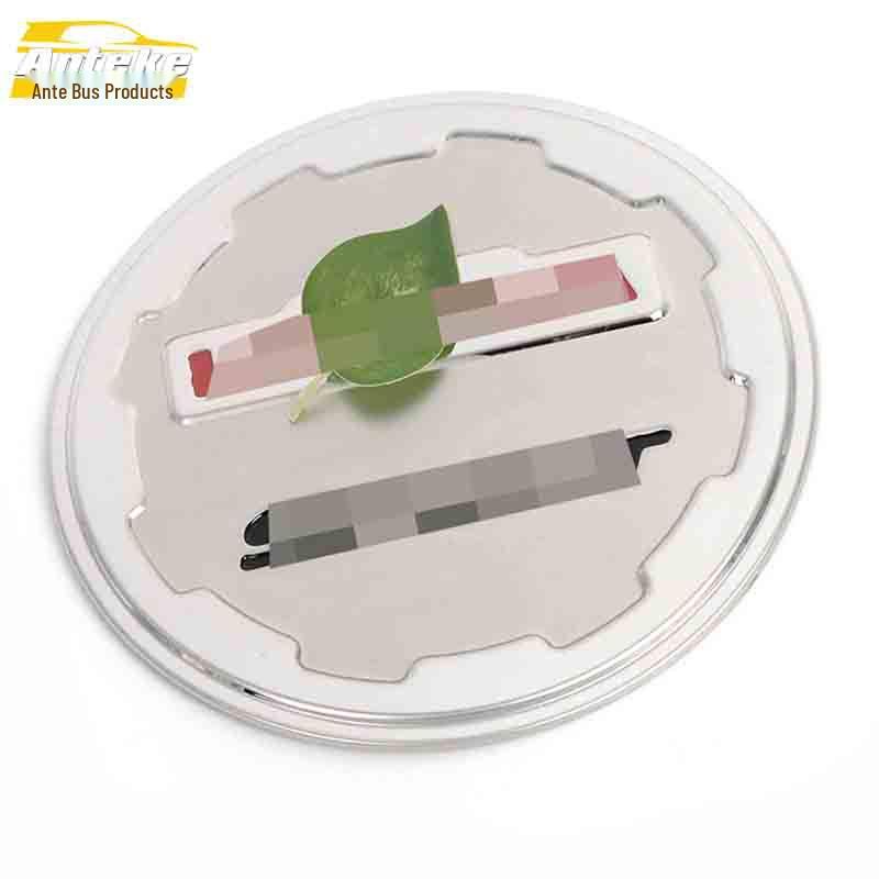 Reina Stainless Steel Fuel Tank Cap Protector - Scratch-Proof Decorative Sticker for Cars