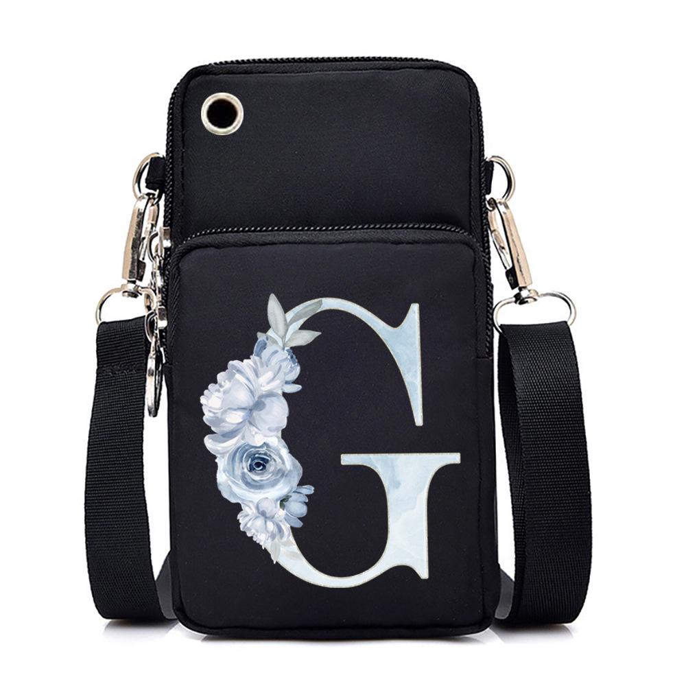 Letter Printing Go Out Portable Messenger Bag Shoulder Bag Men And Women Casual Simple