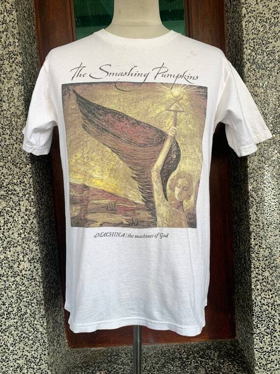 2000 The Smashing Pumpkins Tour 2000 Rock Band Unisex Tshirt Reprint KH9113 XXL