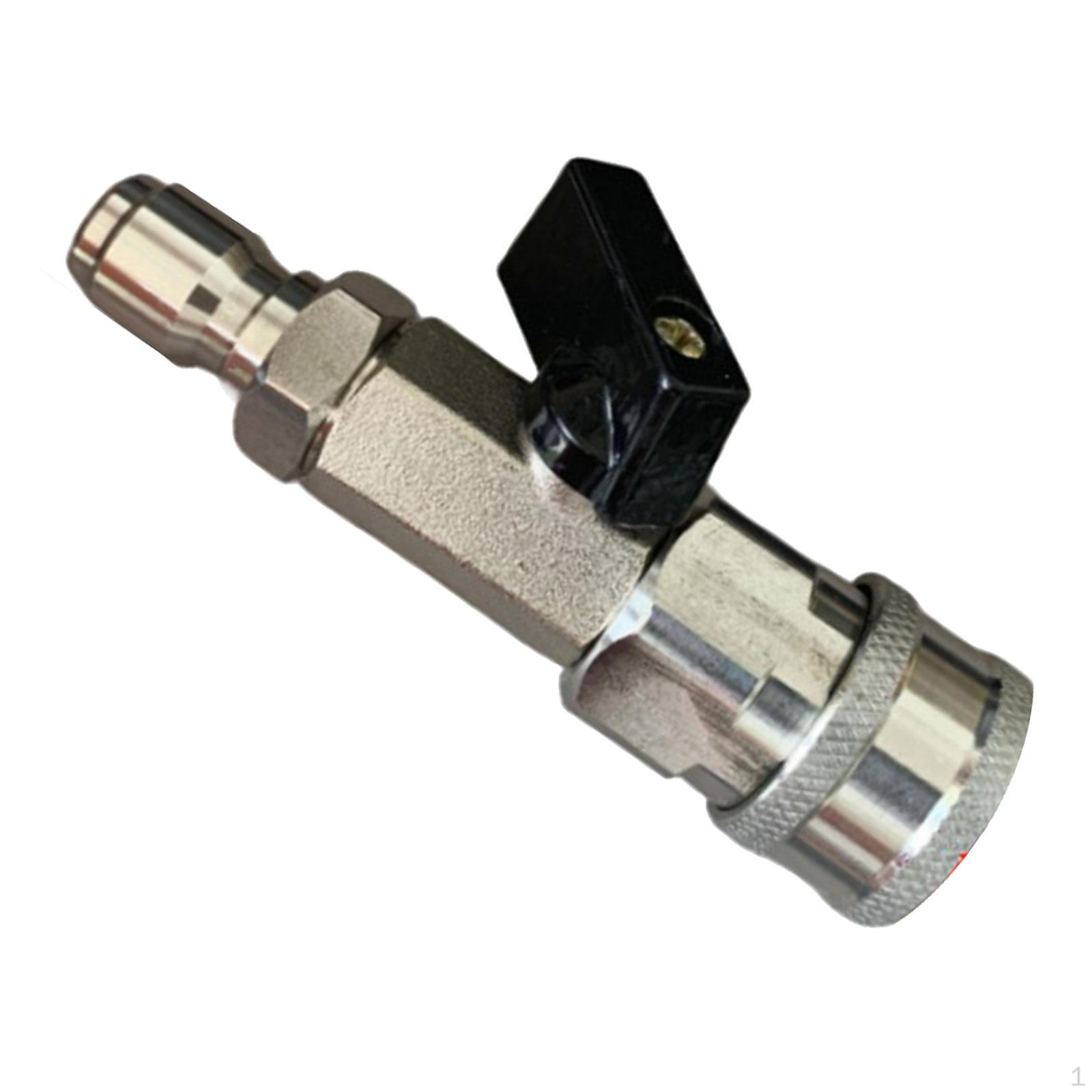 

Комплект кульових кранів для мийки високого тиску, міцний, нержавіючий практичний простий у використанні багатоцільовий швидкий Style E