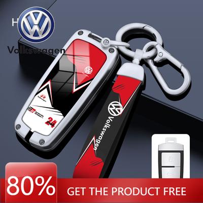 Dla VOLKSWAGEN VW 3 Przyciski Etui na Kluczyk Samochodowy ze Stopu Cynku Pokrowiec Obudowa Zdalna Dla Volkswagen VW Passat CC B6 B7 B7L 3C R36 Maogotan B5 L