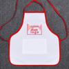 Kid's Water-Repellent Wool Apron & Chef Hat Set - Machine Washable, Small, Hot Pot Bib for Kindergarten.