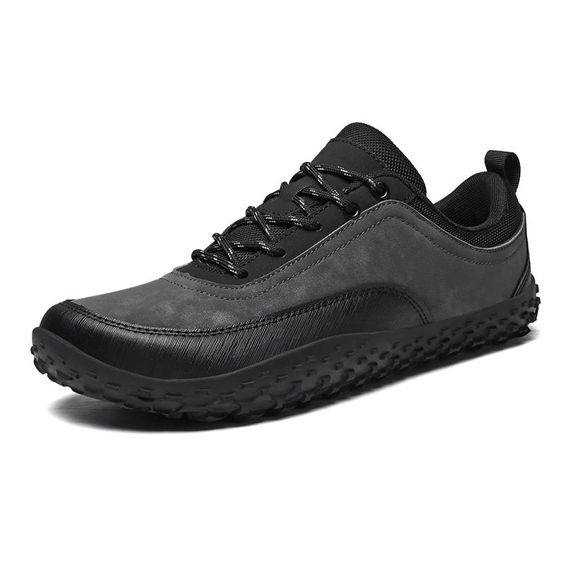 Fashion Vintage Style Casual Shoes Outdoor Leather Mens Sneakers Fashion Trend Sports Footwear Leisure Man Hiking Shoes Treking Footwear