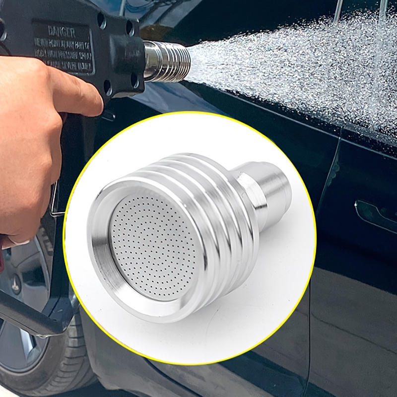 Small Flower Sprinkling 0.3 Hole High-pressure Car Washing Machine 1/4 Quick Insertion Water Size Showerhead Garden Watering Tire Washing Nozzle