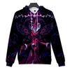 Hazbin Hotel Anime Print Huvtröja Herr Hip Hop Streetwear Herr Dam Huvtröjor Unisex Mode Tröja