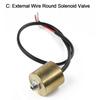 Air Pump Compressor Solenoid Valve Control Exhaust Check Valves Silent Oil-free Cast Aluminium Air Tools Parts
