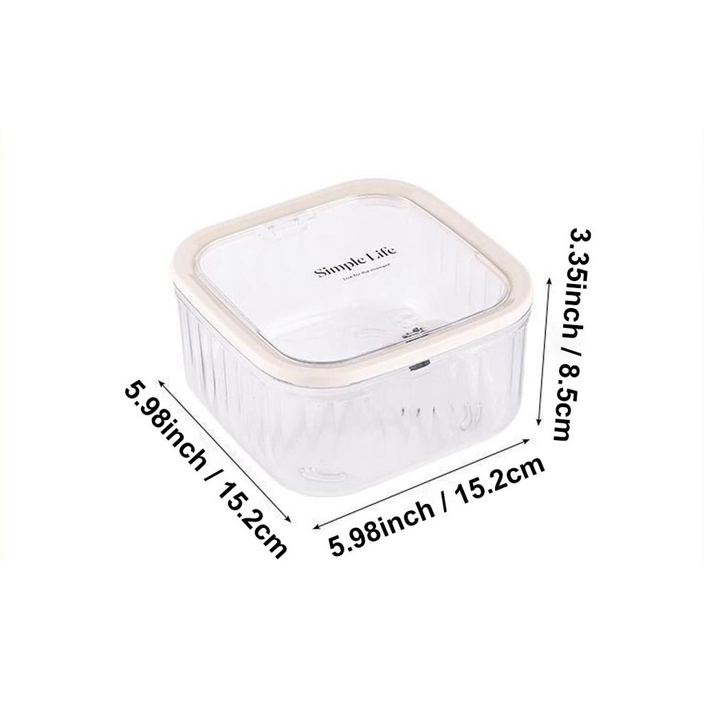 Transparent storage box, laundry bead storage box, storage container for hair rings and hair clips, desktop miscellaneous box