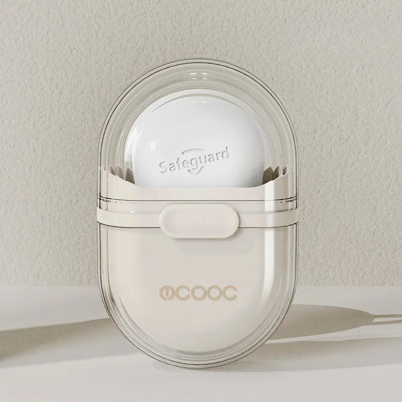 

Мыльница Дорожная Герметичная с Крышкой Слив Креативная Портативная Для Деловых Поездок Маленькая Мыльница