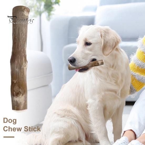 Wood Dog Chew Stick Natural Wooden Bones Dog Teeth Cleaning Toy Dental Health Care Stick Organic Pet Chews for Dogs