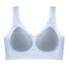 New fixed cup summer ultra-thin vest bra seamless steel rim summer ice silk bra