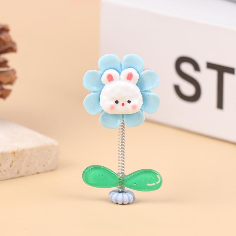 Flower Car Ornaments Car Center Console Dashboard Ornament Shake Head Flower Car Accessories