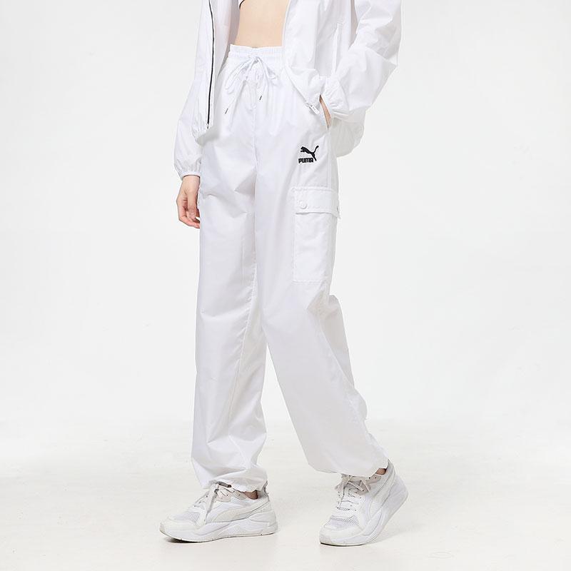 Puma Pantaloni de jogging Essential Training Femei Pantaloni alb 531378-02